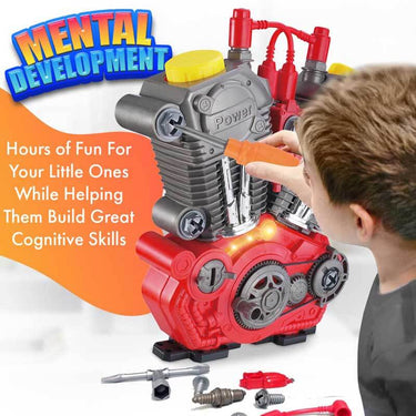 Kit EngineMaster | Construye y descubre - Motor interactivo para hacer tú mismo con luz y sonido